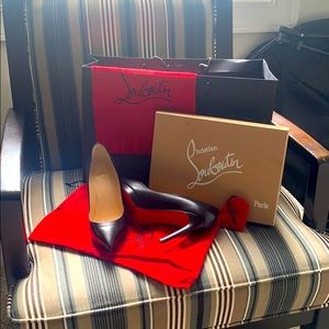 Christian Louboutin red bottom shoes